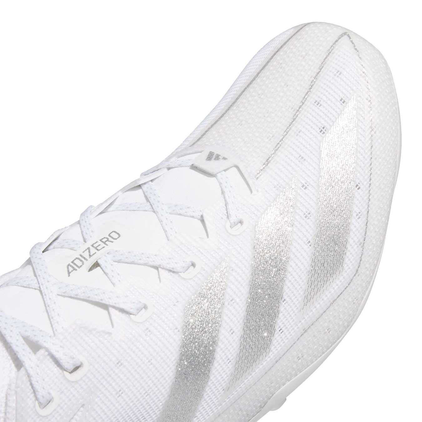 Adidas adizero Electric White/Silver Cleats