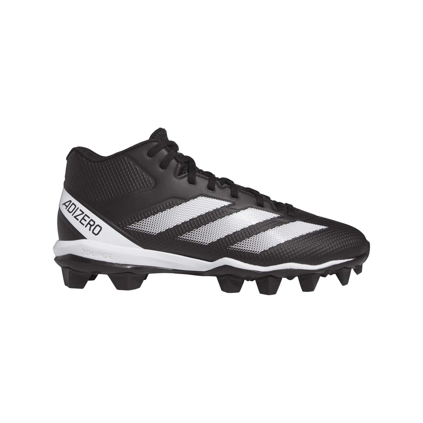 Adidas adizero Impact.2 Black/White Molded  Football Cleats