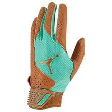 Jordan Fly Elite Batting Gloves Turquoise Medium