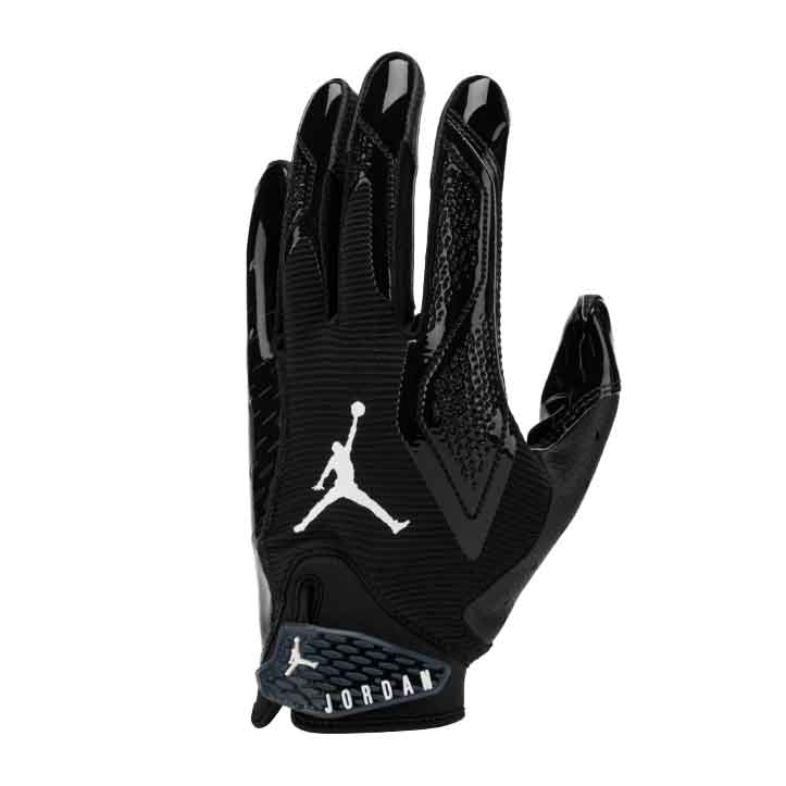 jordan football gloves black