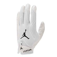 Jordan Fly Lock 2.0 Football Gloves White/Black Medium
