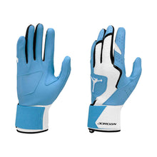 Jordan Legend Long Cuff Batting Gloves White/UniversityBlue/White Medium