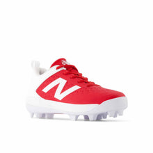 New Balance J4040v8 Youth Molded Rubber Cleats Red 1 Standard