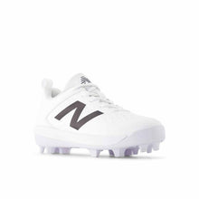 New Balance J4040v8 Youth Molded Rubber Cleats White 1 Standard