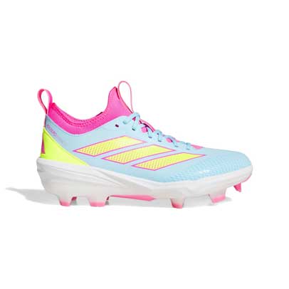 Adidas Impact TPU 2.0 Cleats Blue/Lemon/Pink – Home Run Sports