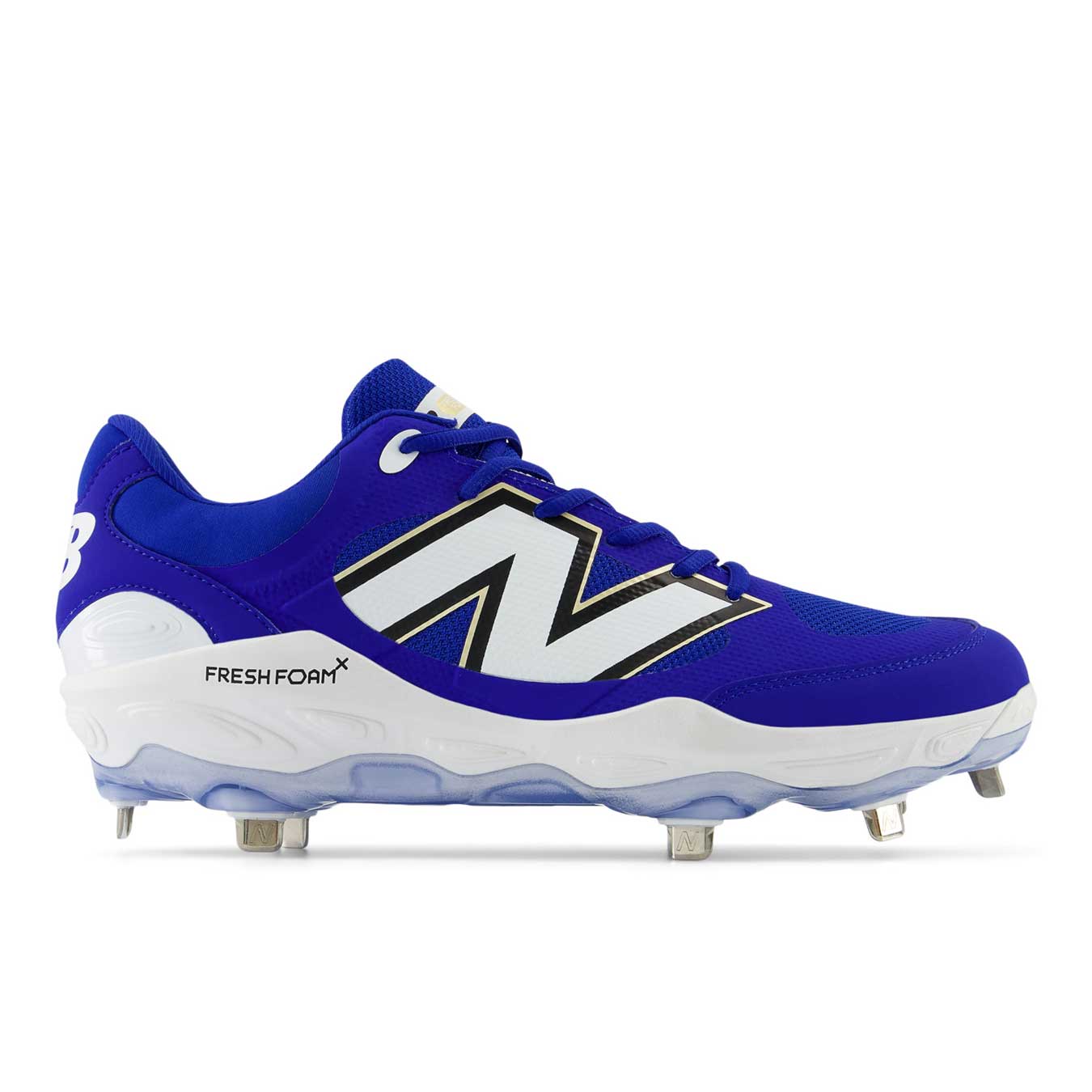 New Balance Fresh Foam L3000v7 Metal Cleats Royal Blue 9 Standard