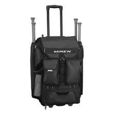 Miken Rally Wheeled Backpack-Black