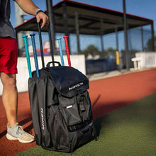 Miken Rally Wheeled Backpack-Black