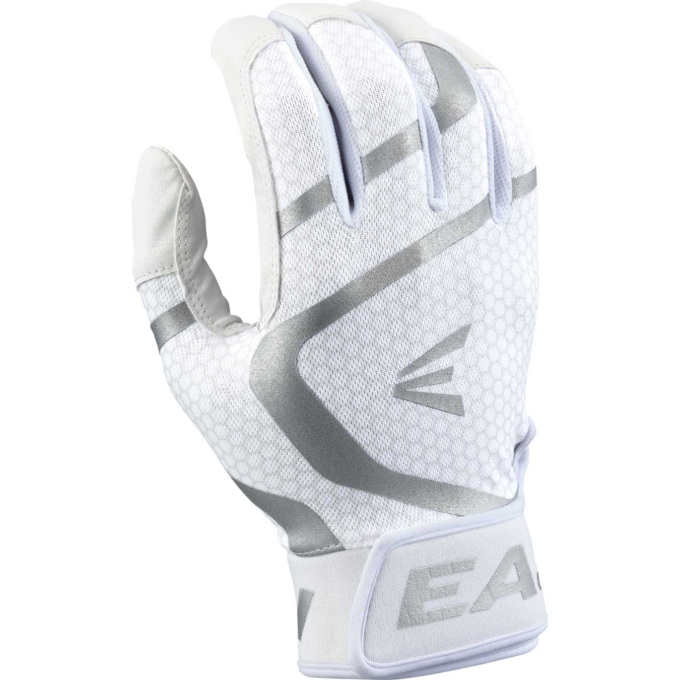 Easton MAV Gametime Batting Gloves-Adult White