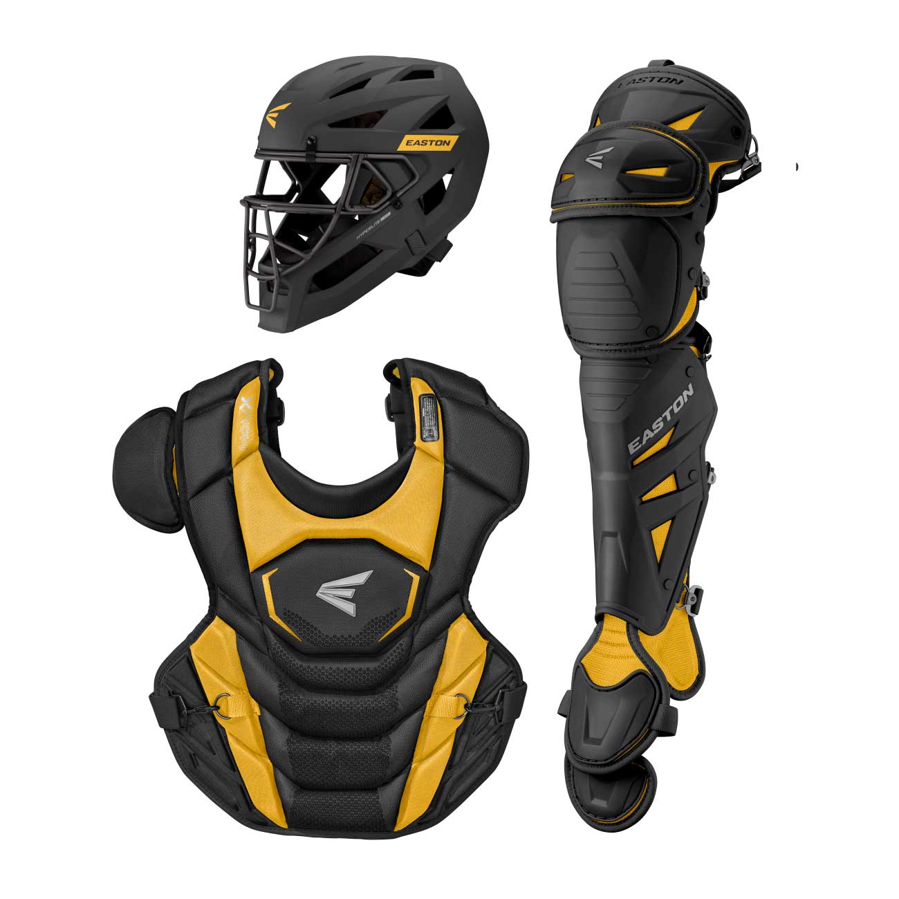 Easton MAV-X Catchers Box Set-Adult Black/Gold