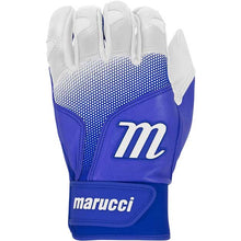 Marucci PWR Fade Batting Gloves White/Royal Small