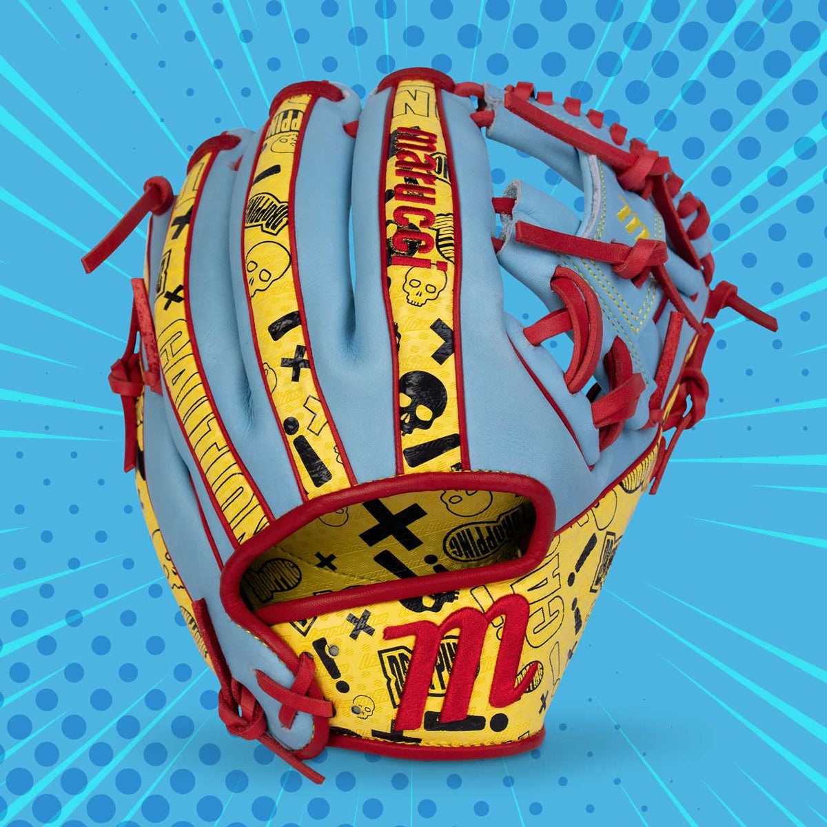 Marucci Nightshift 43A2 I-Web Lizardskins "Bombs" 11.5"-RHT