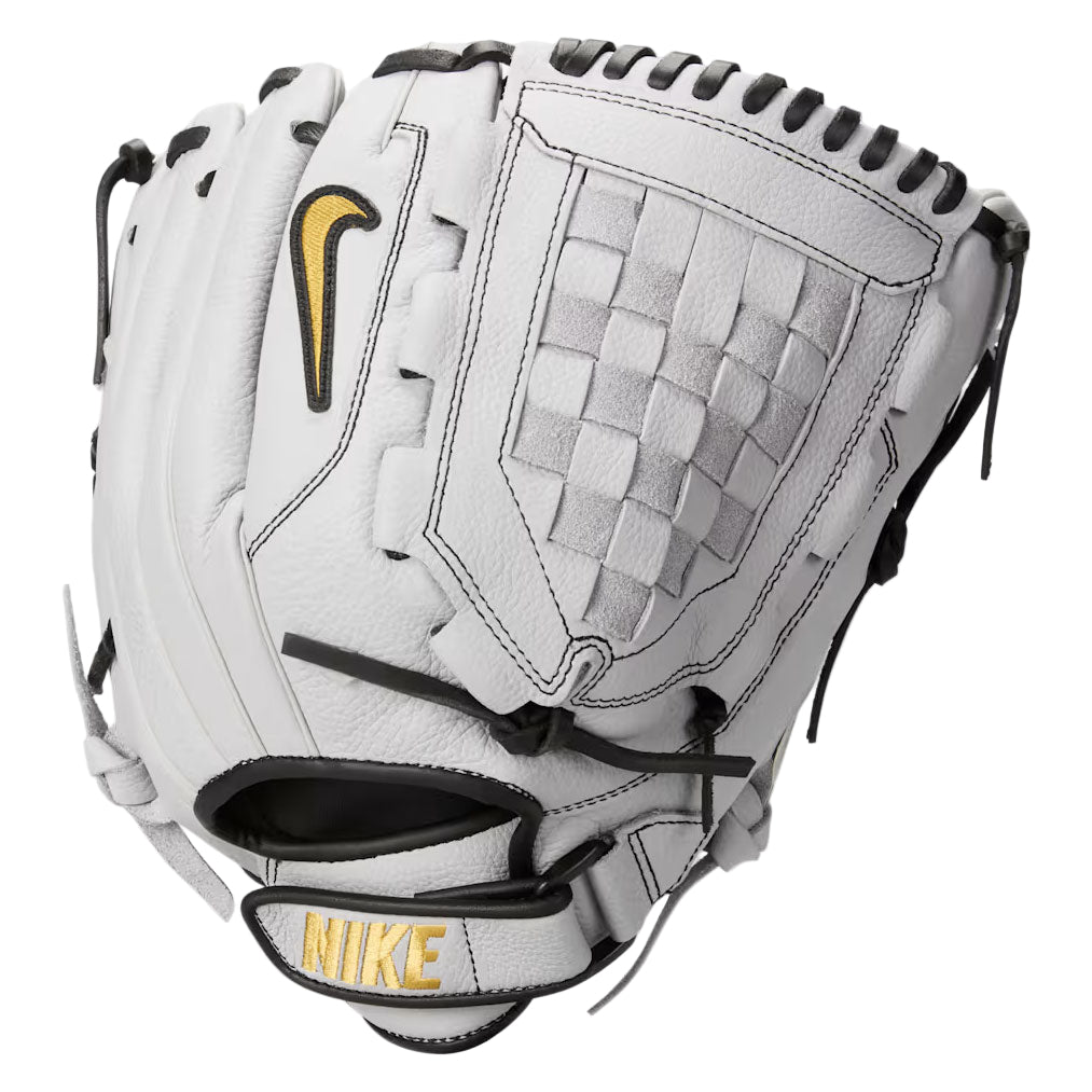 Nike Hyperdiamond Edge FM Basket Web Wolf Grey/Metallic Gold 12.5"-RHT