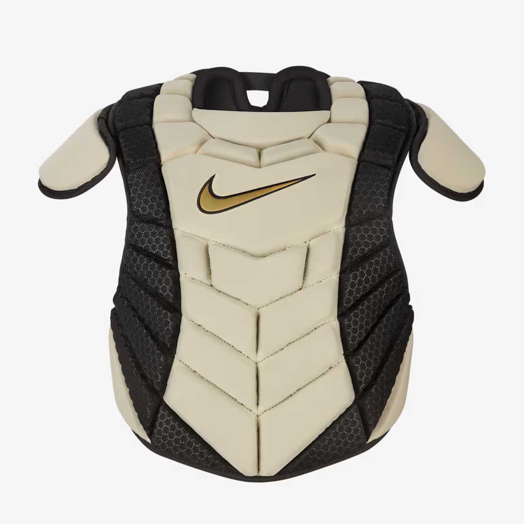 Nike Diamond Elite Chest Protector 17" Khaki/Black