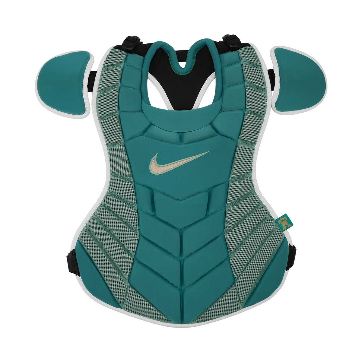 Nike Diamond Elite Chest Protector 17" Cannon/Mineral Teal