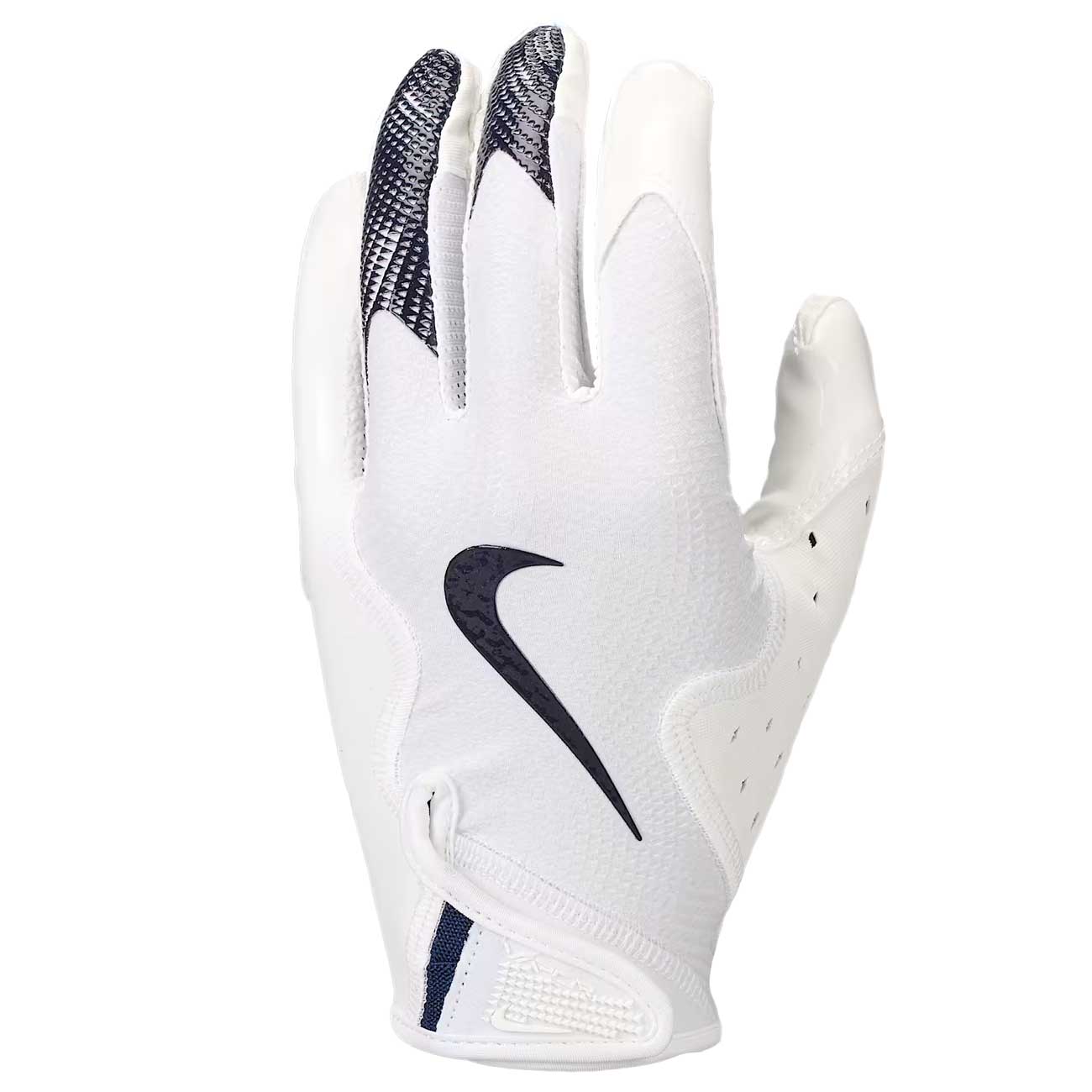 Nike Vapor Jet 8.0 Football Gloves White/Navy Small