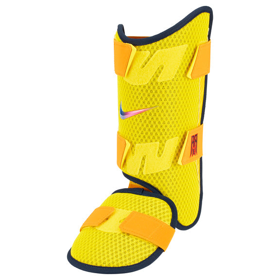 Nike Diamond Batters Leg Guard Acuna Yellow- Right Hand Hitter