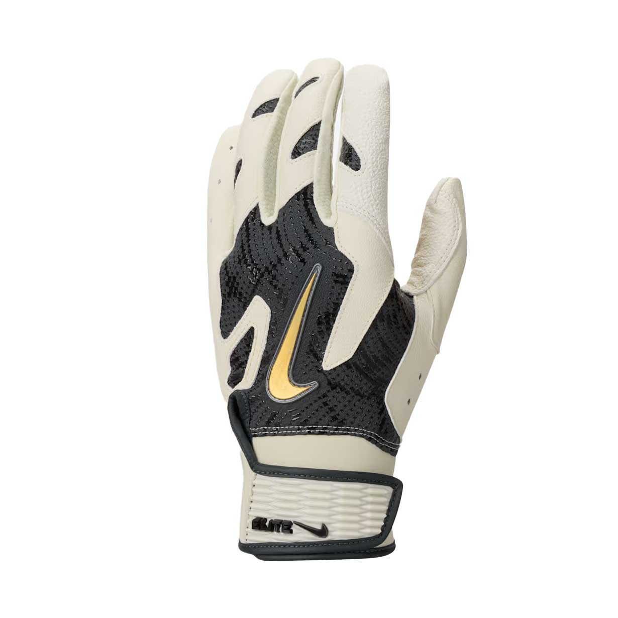 Nike Alpha Elite 2.0 Batting Gloves Anthracite/Coconut Milk Small