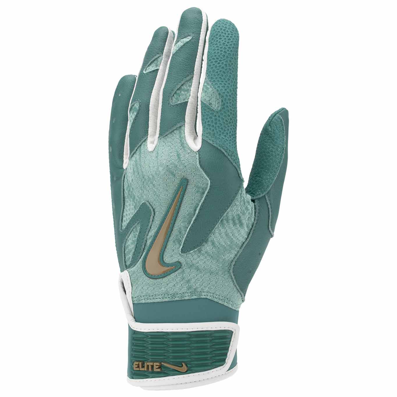 Nike Alpha Elite 2.0 Batting Gloves Cannon/Mineral Teal Medium