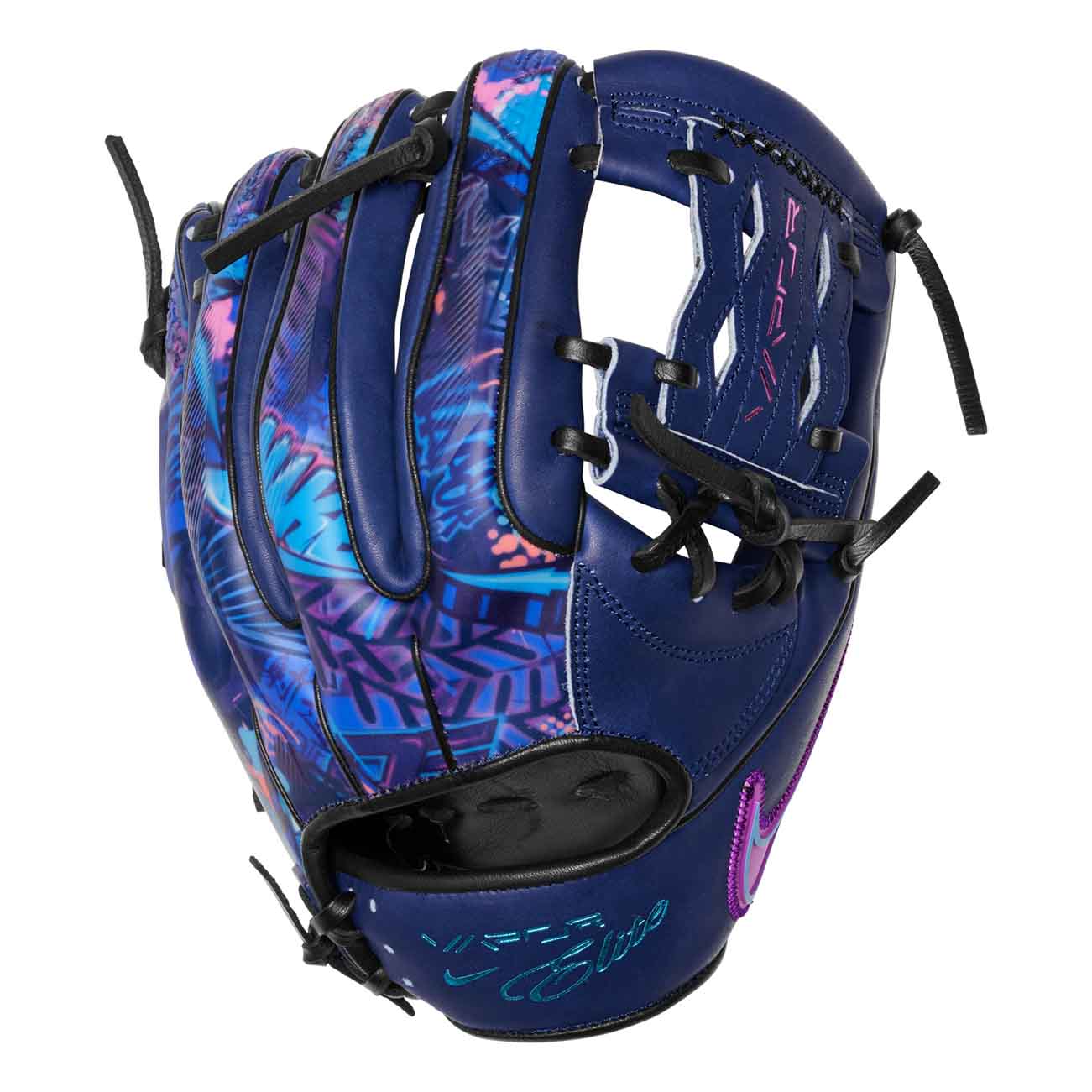 Nike Vapor Elite Snake Eyes Blue Void/Black/Hyper Violet 11.5"-RHT