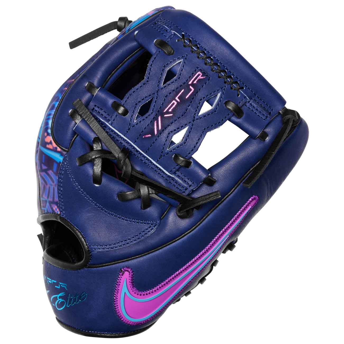 Nike Vapor Elite Snake Eyes Blue Void/Black/Hyper Violet 11.5"-RHT