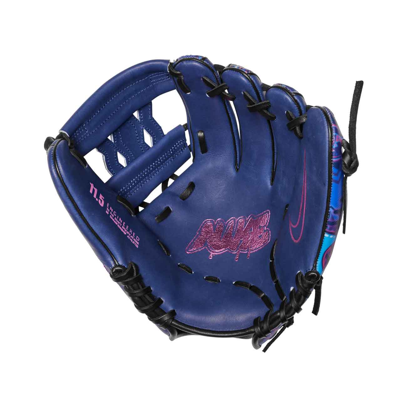 Nike Vapor Elite Snake Eyes Blue Void/Black/Hyper Violet 11.5"-RHT