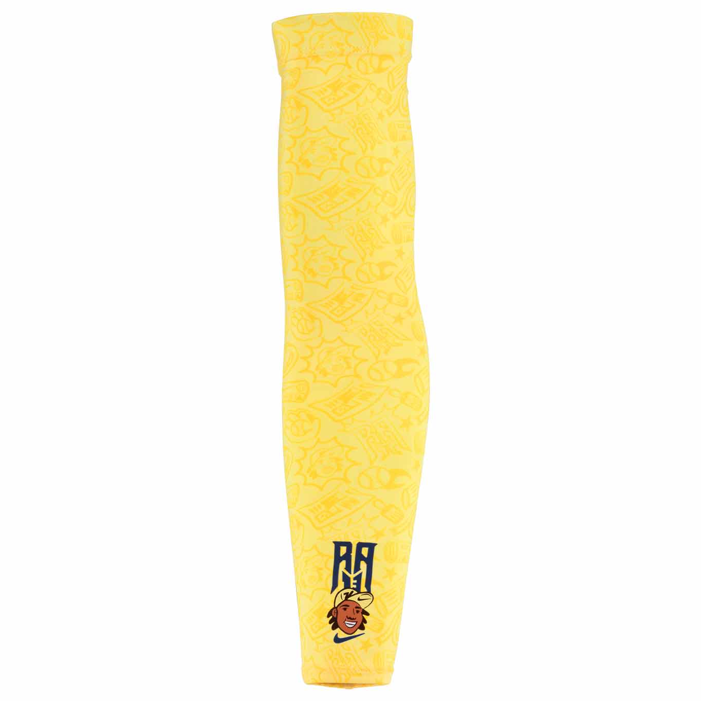 Nike Dri-Fit Pro Sleeves Acuna Laser Orange/Midwest Gold/Deep Royal