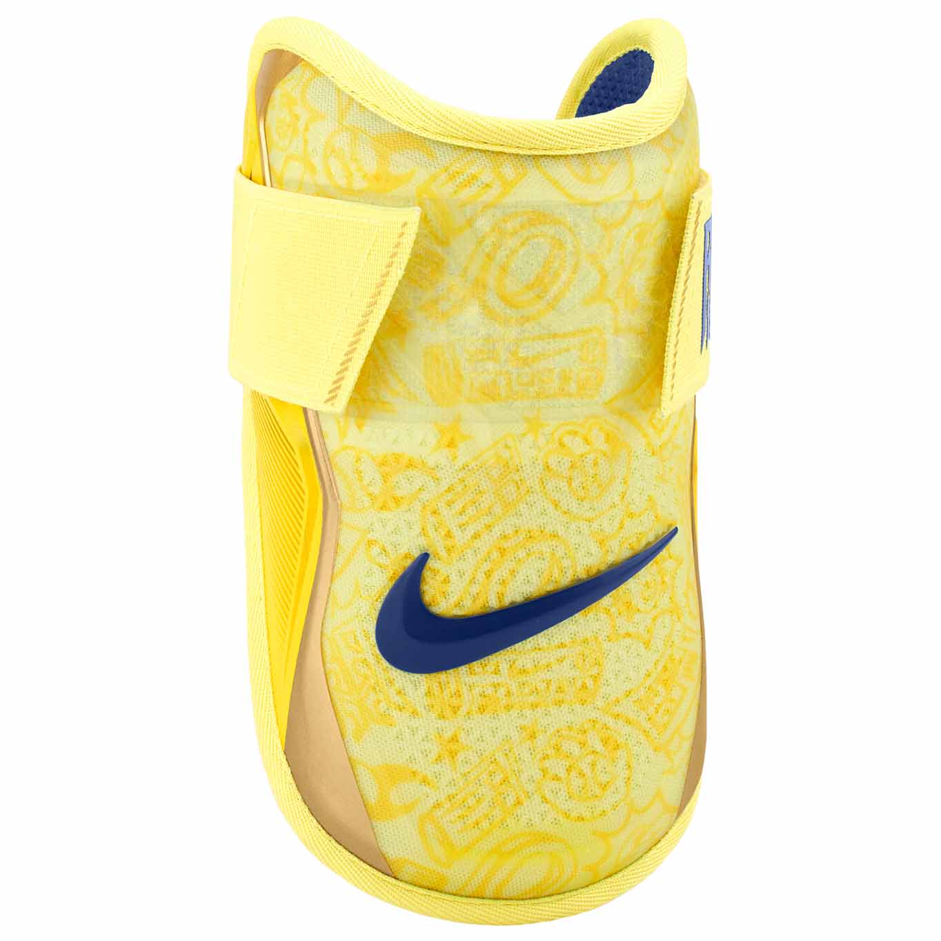 Nike Vapor Elite Acuna Batter's Elbow Guard Laser Orange/Midwest Gold/Deep Royal OSFM