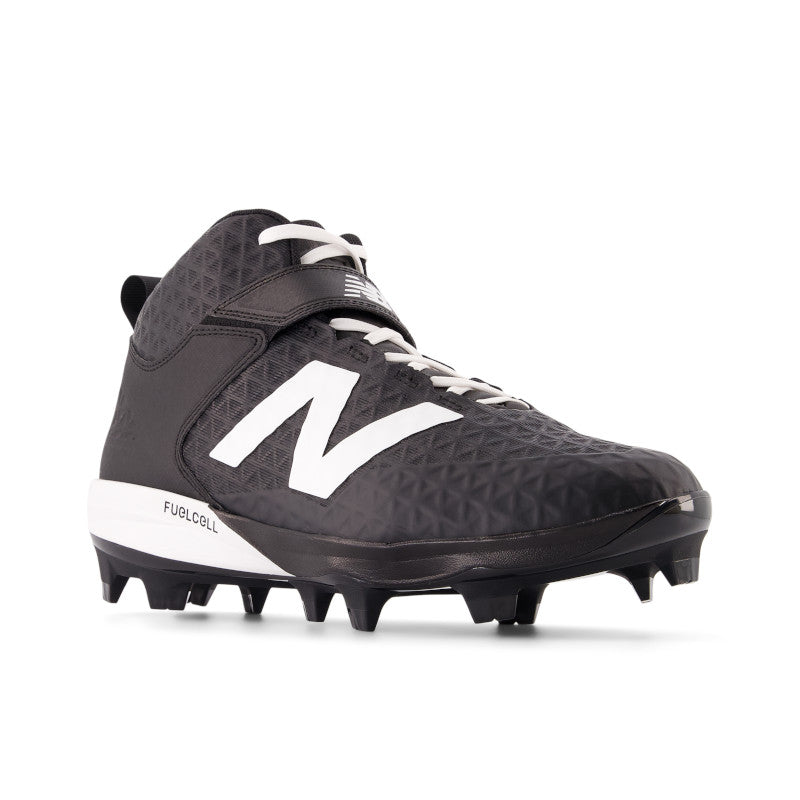 New Balance PM4040v8 Mid Molded Cleat Black 8 Standard