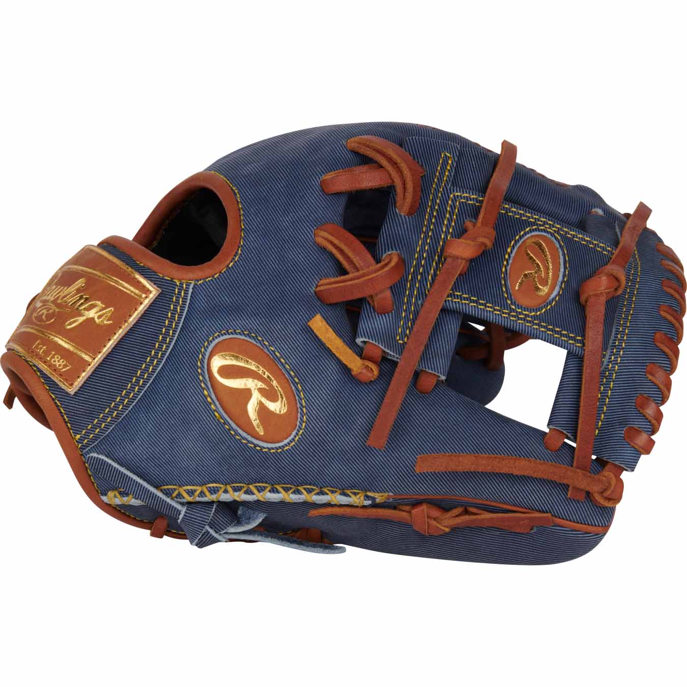 Rawlings Heart of the Hide Denim Limited Edition PRO204-2D 11.5