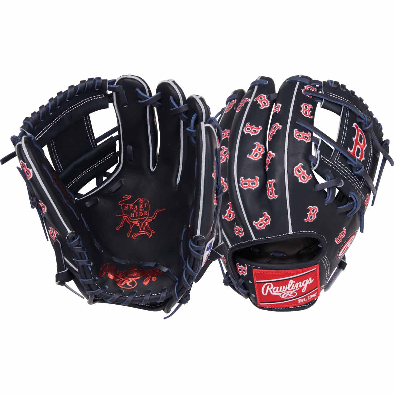 Rawlings Heart of the Hide Micro Logo Red Sox PRO205-2BOS LTE 11.75"-RHT