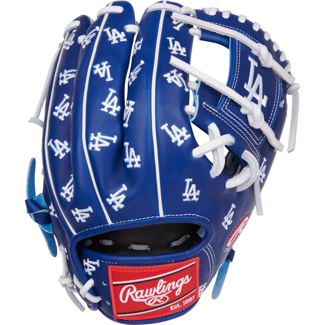 Rawlings Heart of the Hide Micro Logo Dodgers PRO205-2LAD LTE