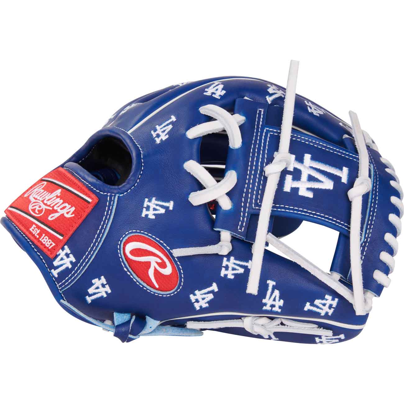 Rawlings Heart of the Hide Micro Logo Dodgers PRO205-2LAD LTE