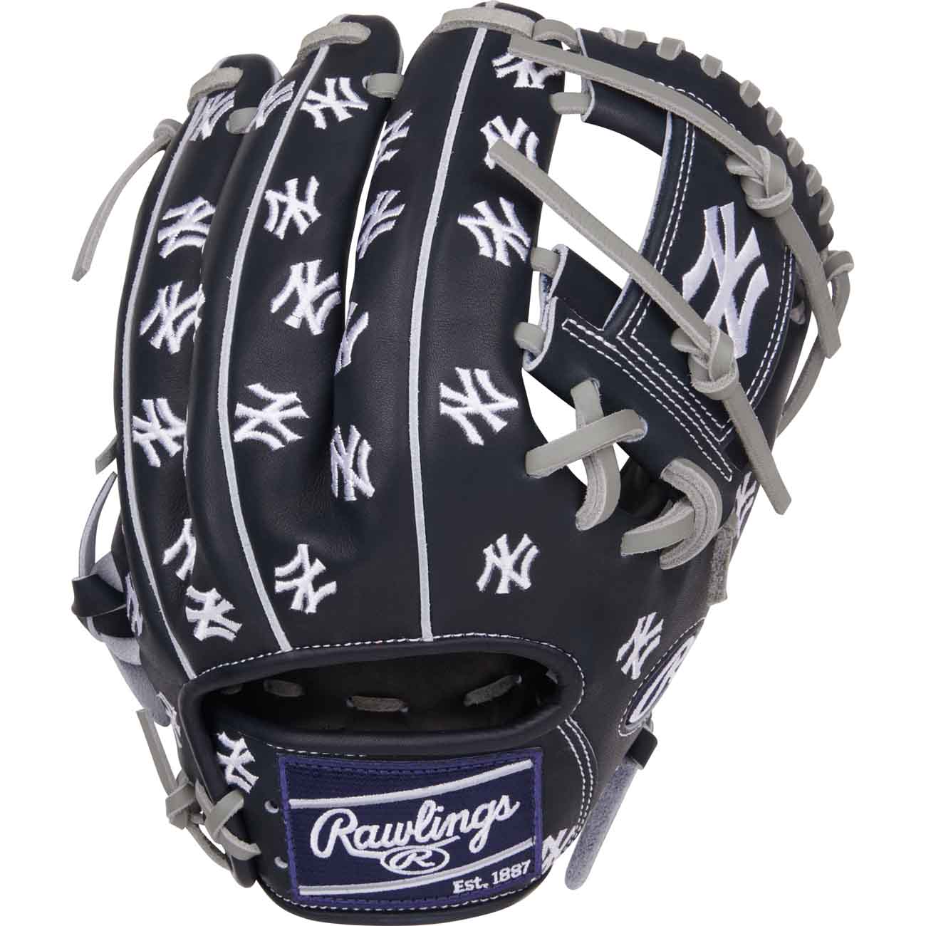 Rawlings Heart of the Hide Micro Logo Yankees PRO205-2NYY LTE