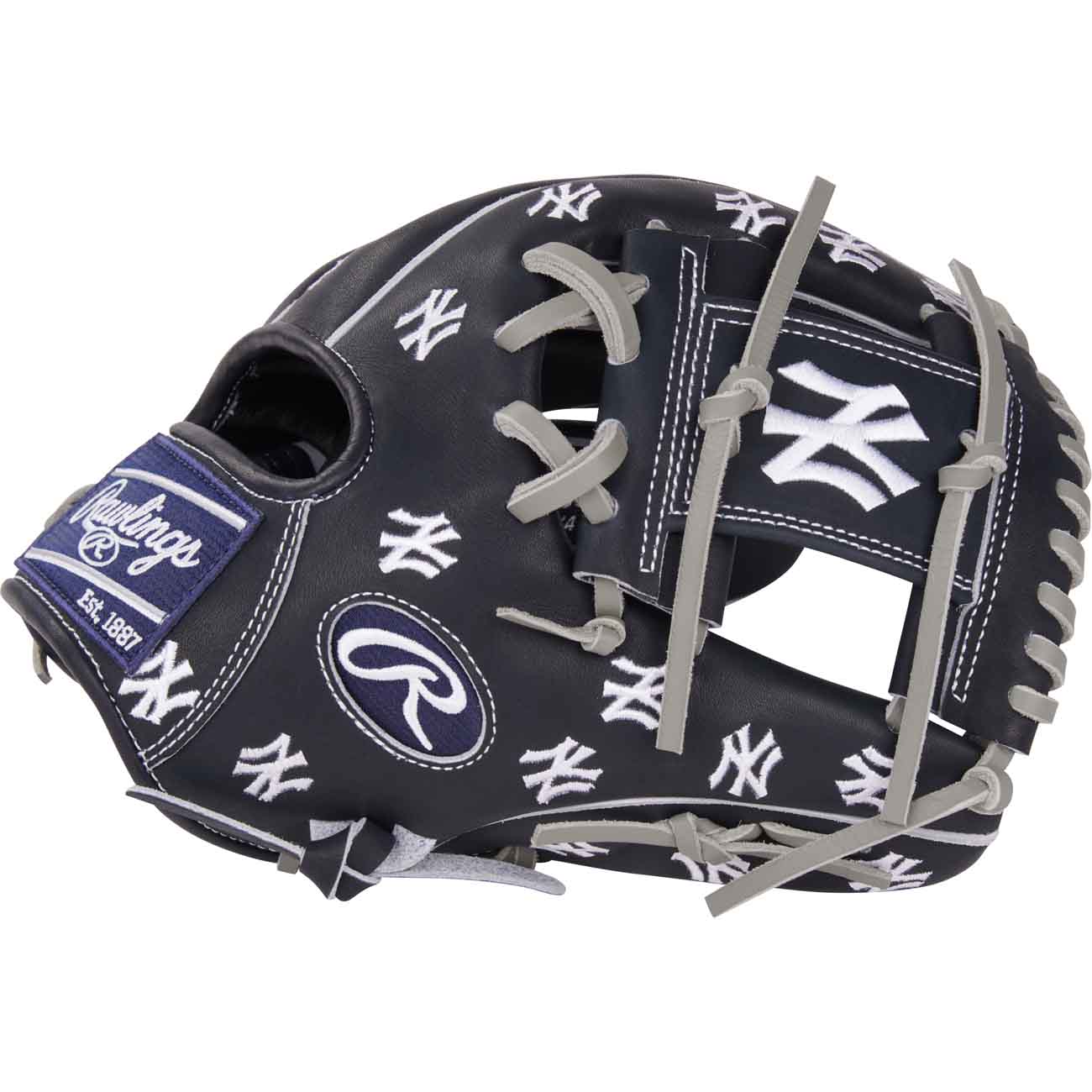 Rawlings Heart of the Hide Micro Logo Yankees PRO205-2NYY LTE