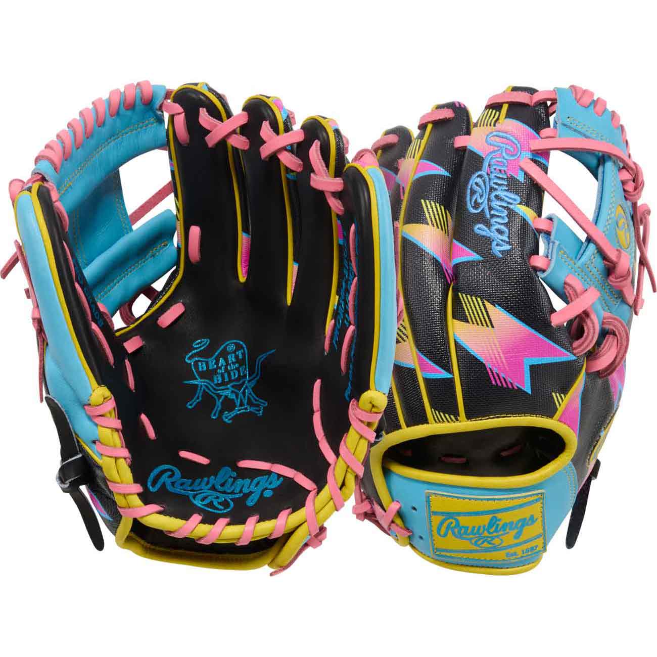 Rawlings Heart of the Hide Spring Break Edition PROR204-2BCBY 11.5"-RHT