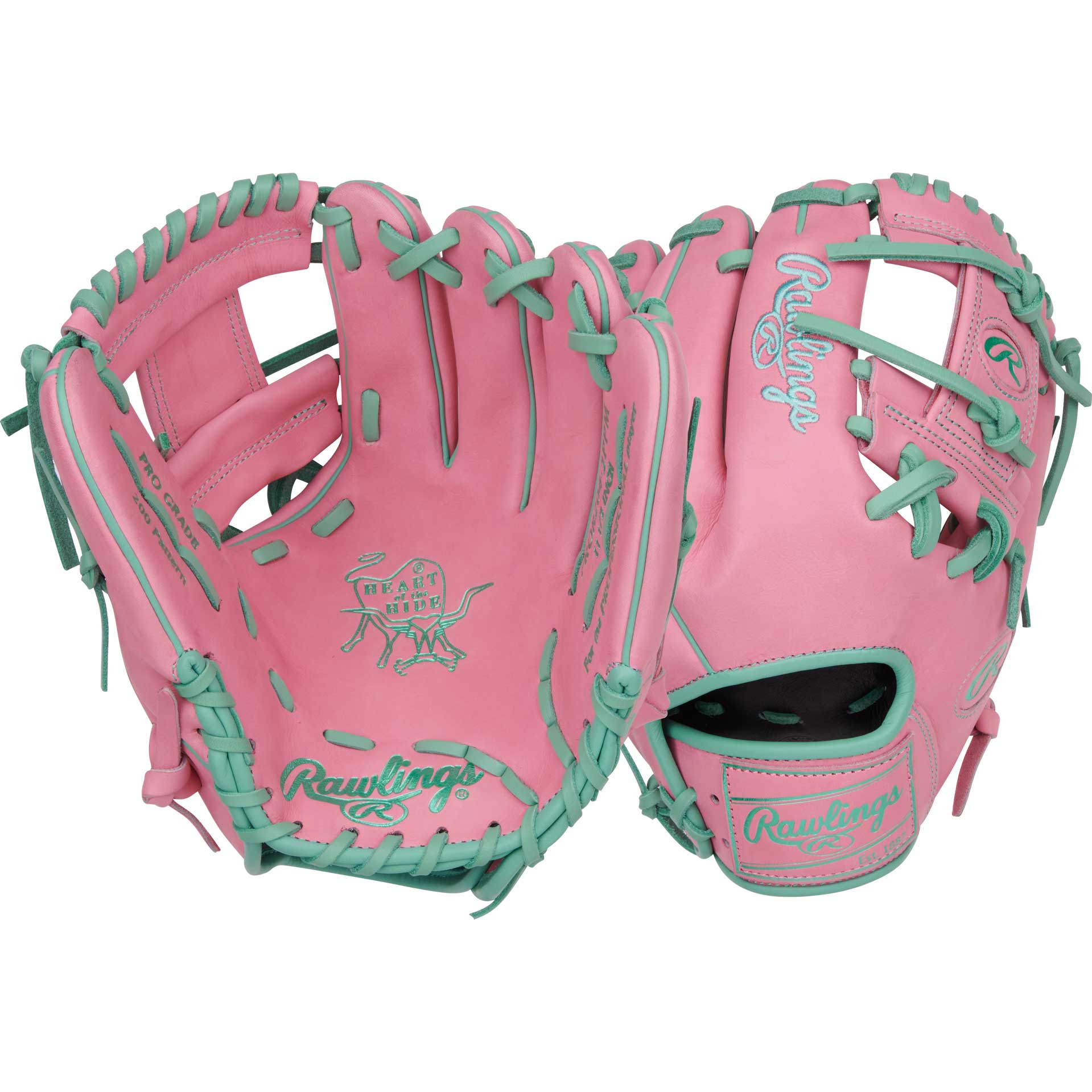 Rawlings Heart of the Hide Vibrant Series PROR204W-2PPM 11.5"-RHT