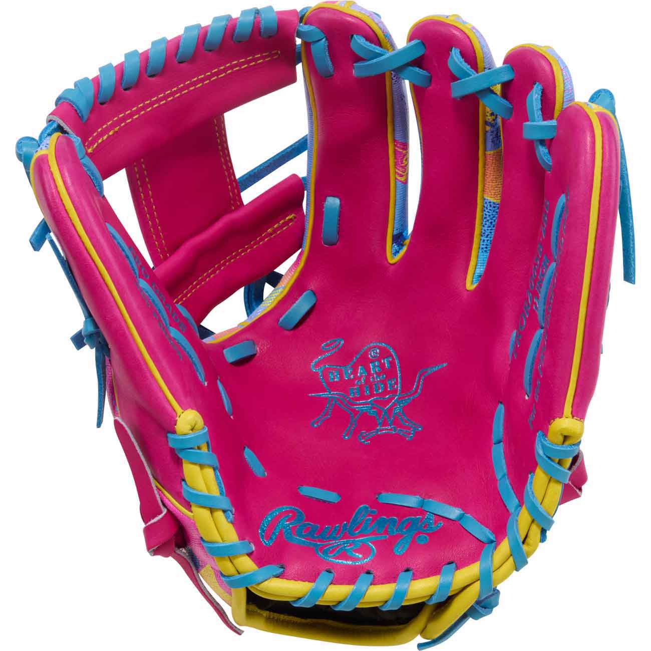 Rawlings Heart of the Hide Spring Break Edition Fastpitch PROR206SB-2BE 12"-RHT