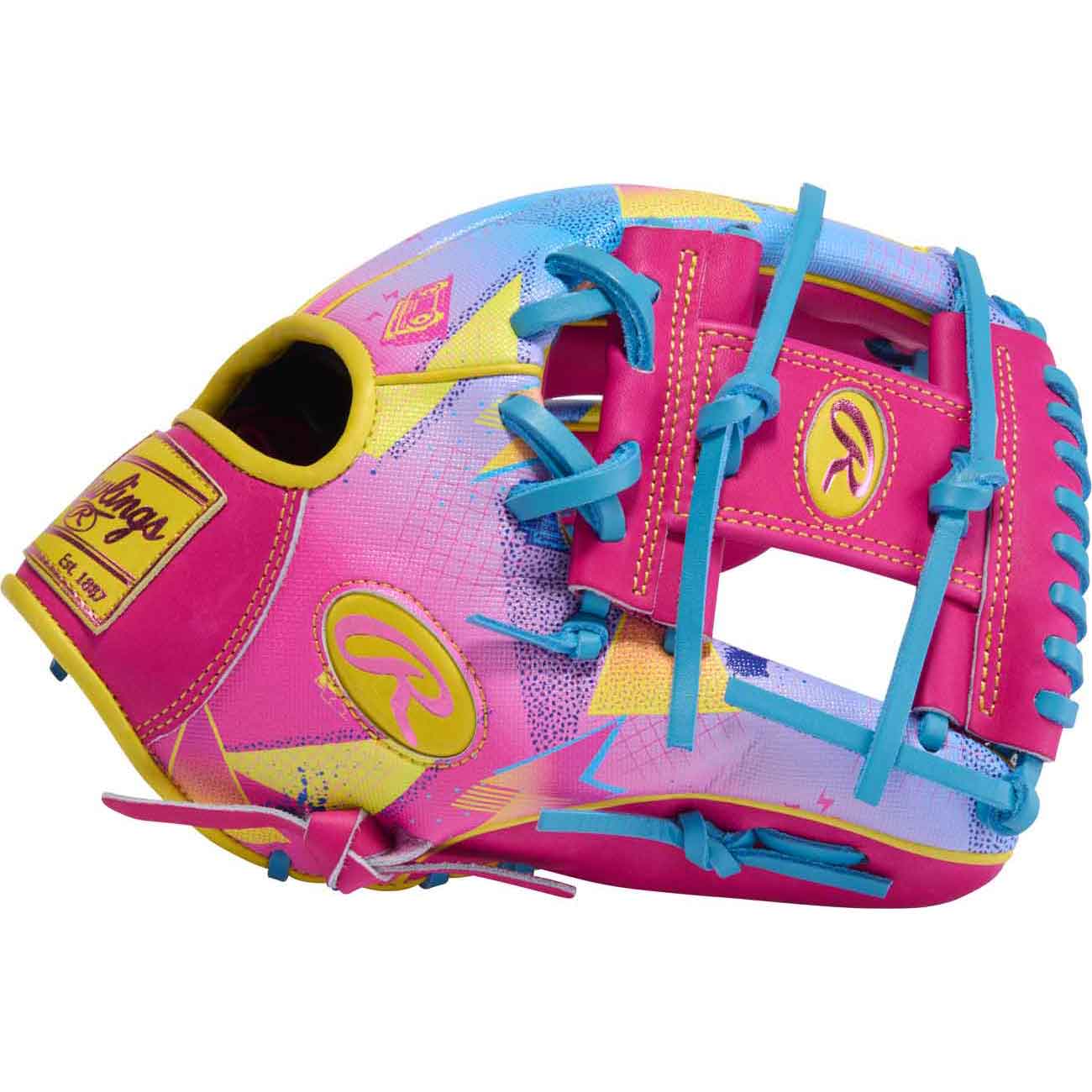 Rawlings Heart of the Hide Spring Break Edition Fastpitch PROR206SB-2BE 12"-RHT
