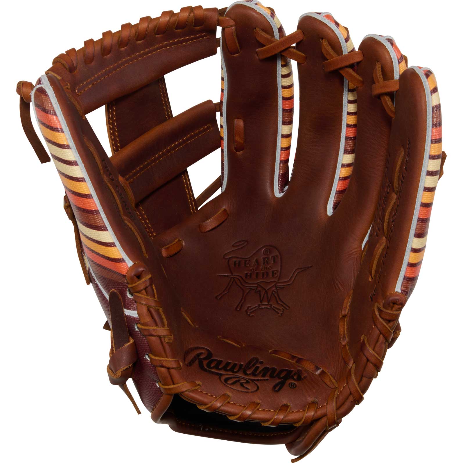 Rawlings Heart of the Hide Lite ブラウン Rawlings Heart of the Hide PROR205-4DS 11.75