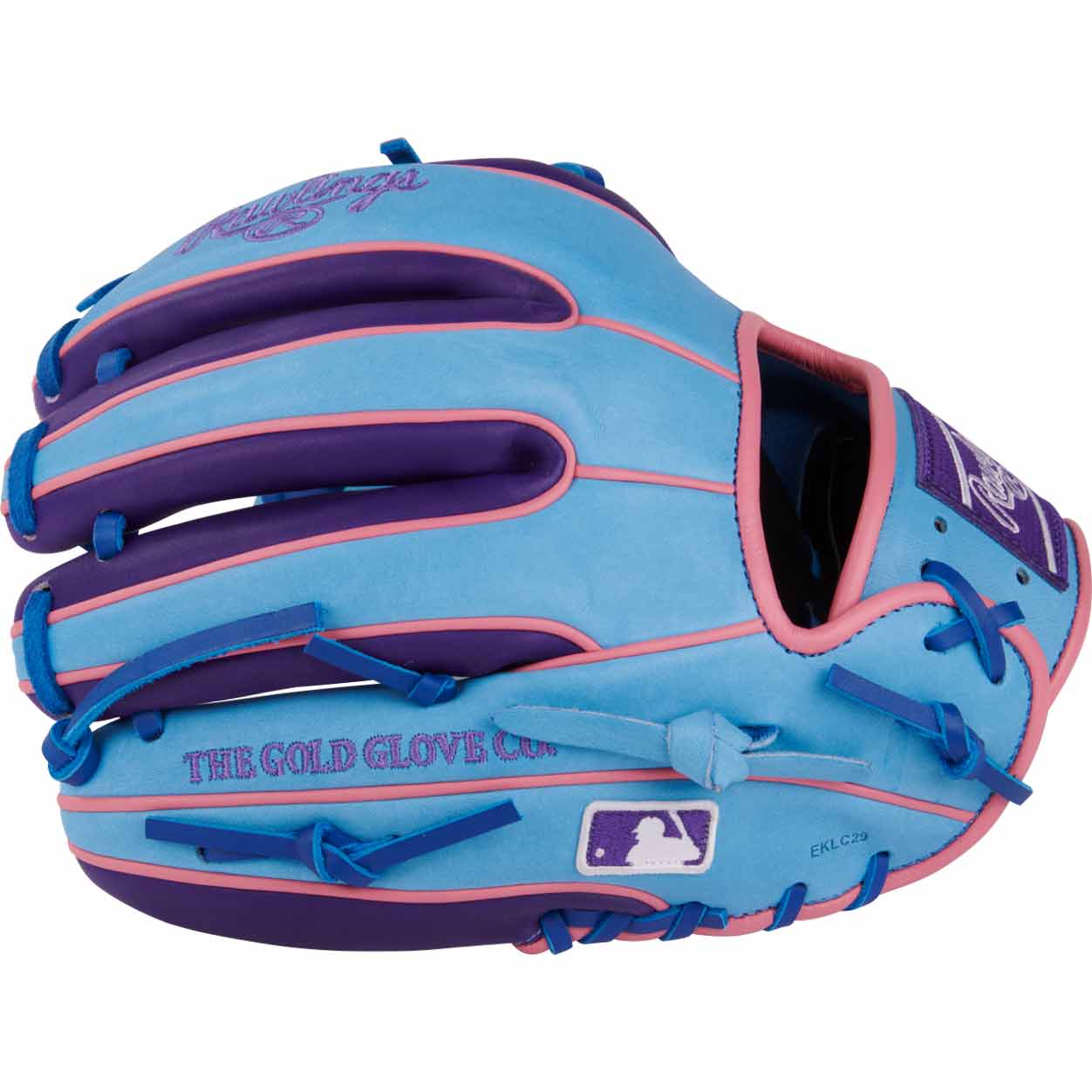 Rawlings Heart of the Hide Color Sync 9.0 PROR314-2CBPU Columbia Blue/Purple 11.5"-RHT