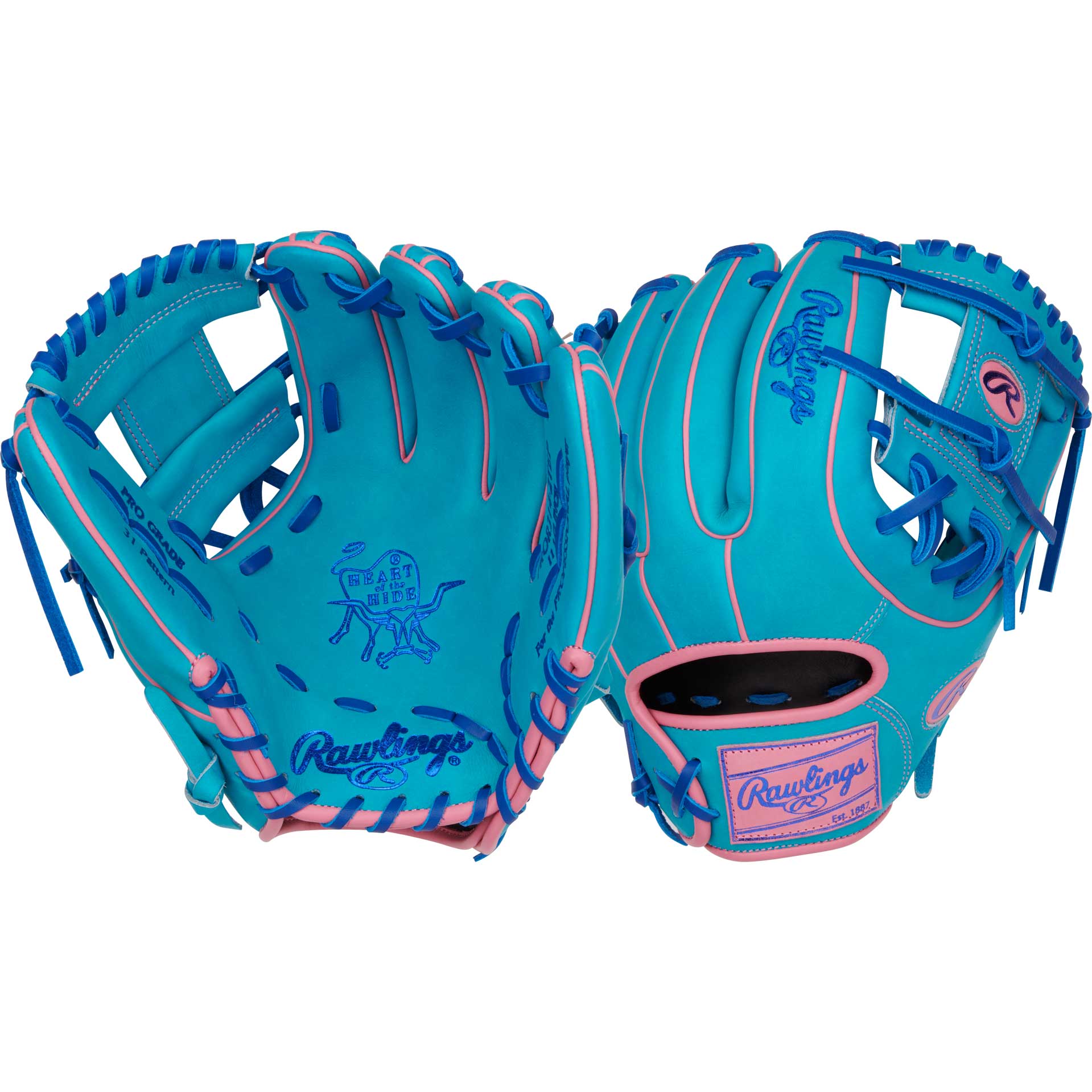 Rawlings Heart of the Hide Vibrant Series PROR314-2TEP 11.5"-RHT