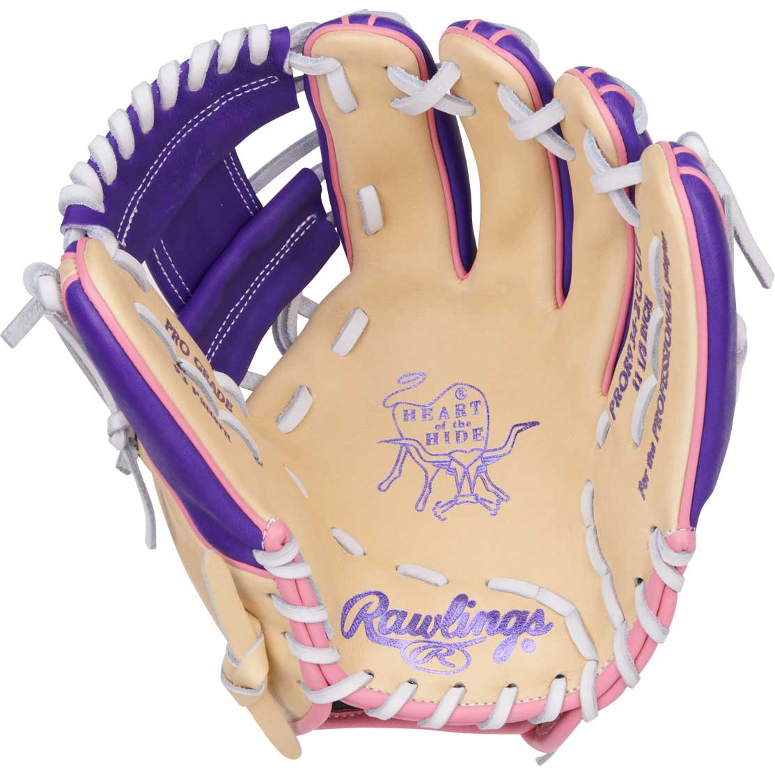 Rawlings Heart of the Hide Vibrant Series PROR934-2CPUP 11.5"-RHT