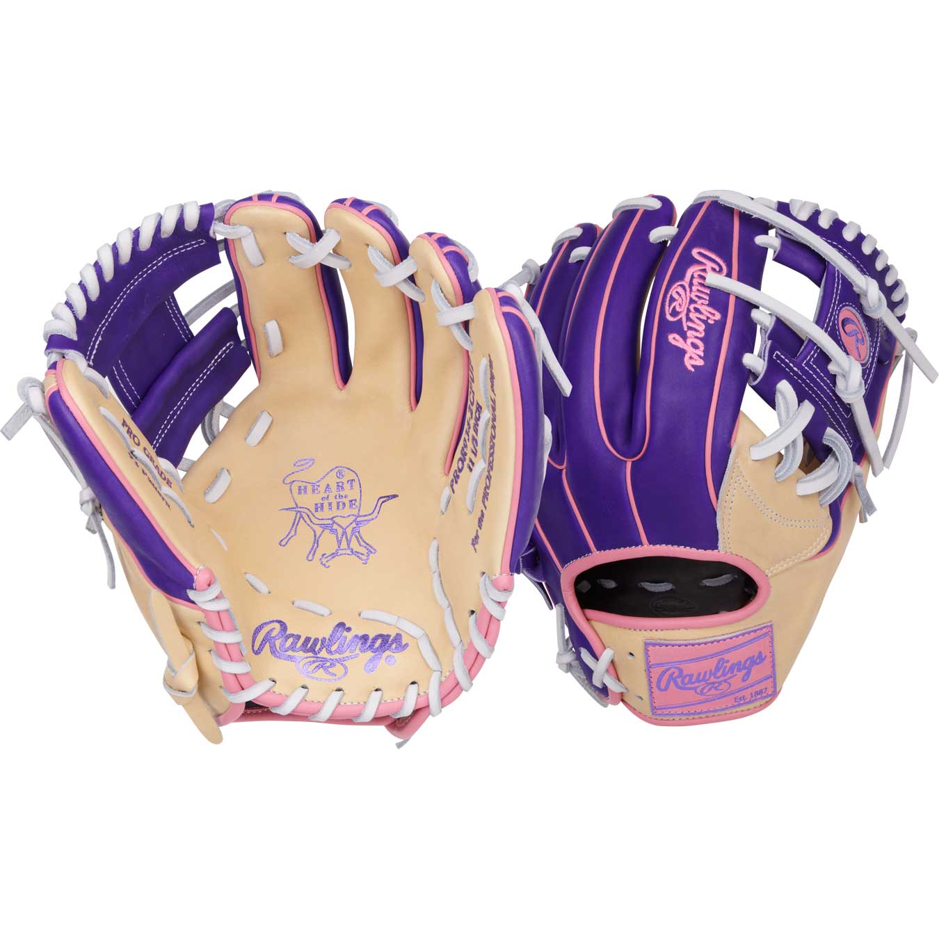 Rawlings Heart of the Hide Vibrant Series PROR934-2CPUP 11.5"-RHT