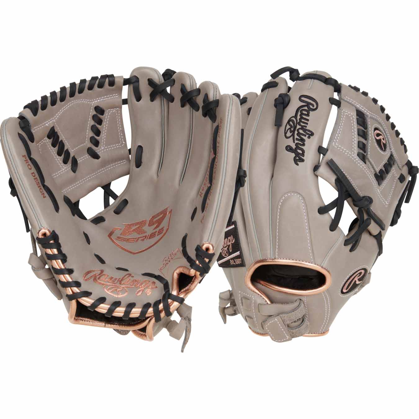 Rawlings R9 Softball Contour R9SB115U-31GB 11.5"-RHT