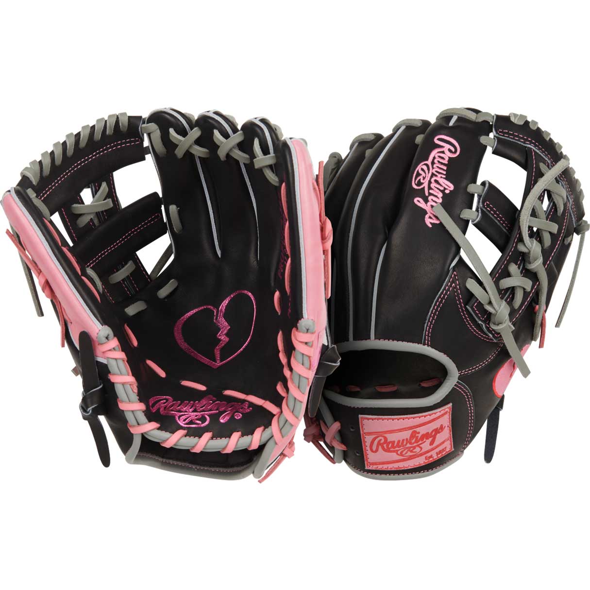 Rawlings Heart of the Hide V-Day Broken Heart PRORNP4-32B LTE 11.5