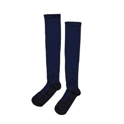 Rawlings Gamer Over the Knee Performance Socks Navy Medium