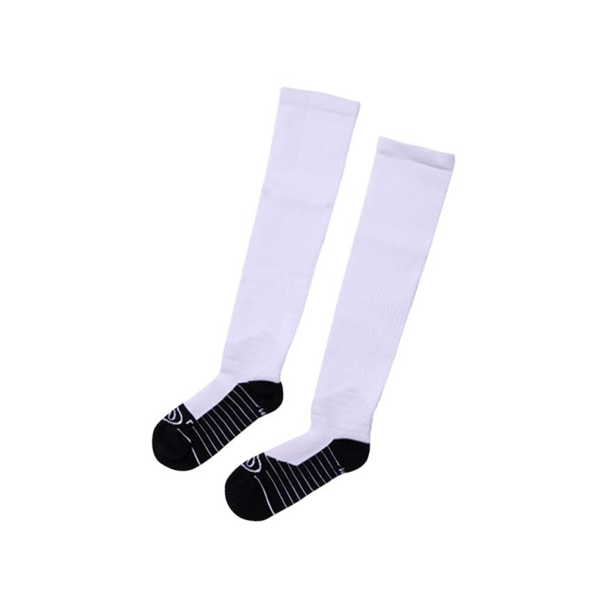 Rawlings Gamer Over the Knee Performance Socks White Medium