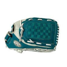Rawlings Shut Out Softball RSO130W White/Teal 13"-RHT
