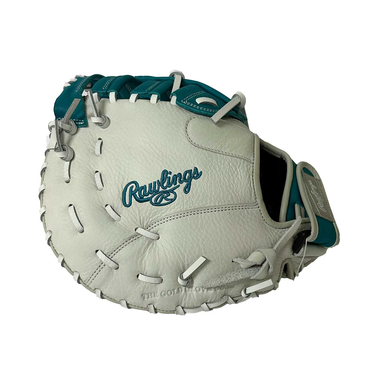 Rawlings Shut Out Softball RSOFBM12W White/Teal 12"-RHT